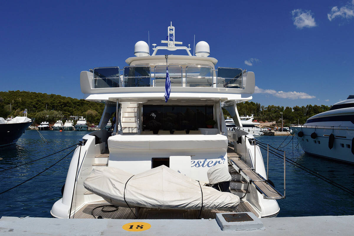 Azimut 95 JESTER - рефит 2017