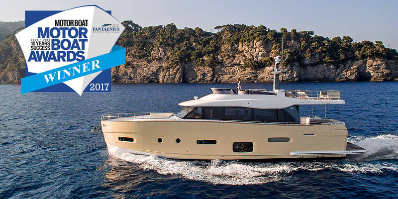 Magellano 66 отмечен наградой Motor Boat Awards в Лондоне