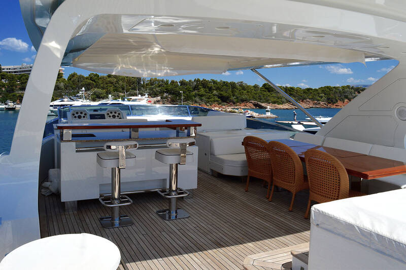 Azimut 95 JESTER - рефит 2017