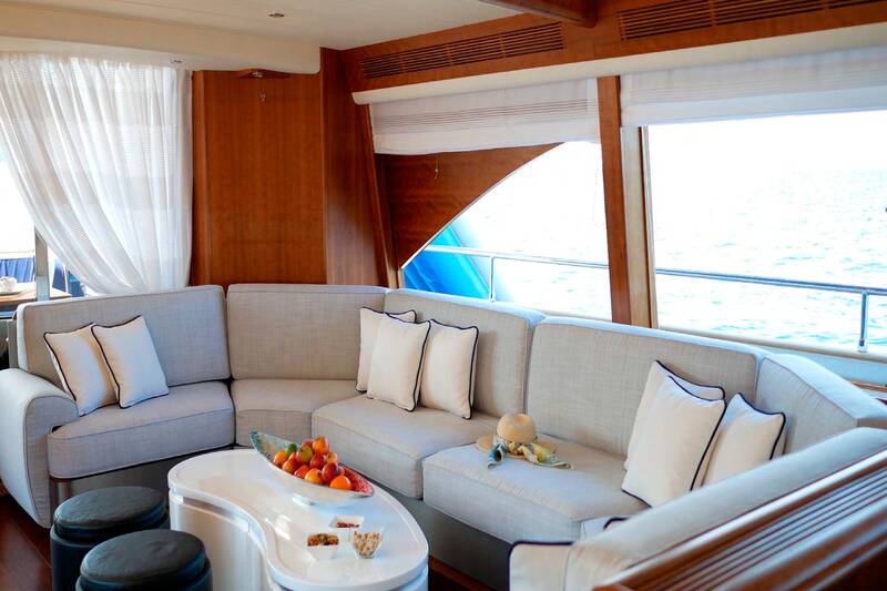 Салон M/Y LADY AMANDA