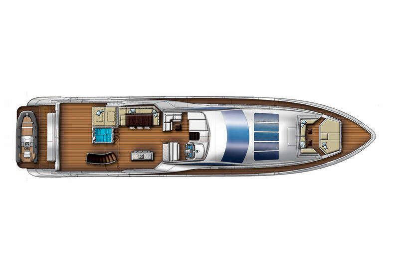 Флайбридж Azimut Grande 100